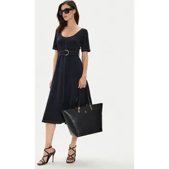 Dámské šaty Tommy Hilfiger Každodenní šaty WW0WW42431 Tmavomodrá Regular Fit XS