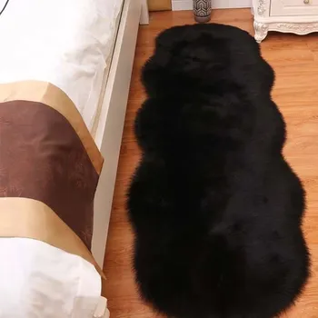 Koberec Měkký koberec z umělé kožešiny - 56979-5,2P 60x160cm