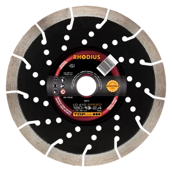 Řezný kotouč RHODIUS Diamantový řezný kotouč LD410 SPEED 180 x 13,0 x 2,4 x 22,23 TOPline