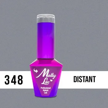 Lak na nehty 348. MOLLY LAC gél lak Distant 5ml