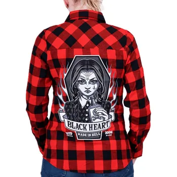 Dámská košile Dámská košile BLACK HEART WEDNESDAY Barva: Černá, Velikost: M