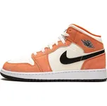 Air Jordan Jordan 1 Mid "Orange Suede" (GS) Velikost: 38