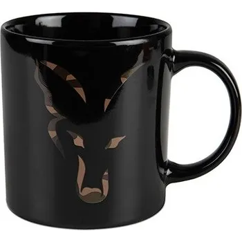 Kempingové nádobí Fox Hrnek Black And Camo Head Ceramic Mug