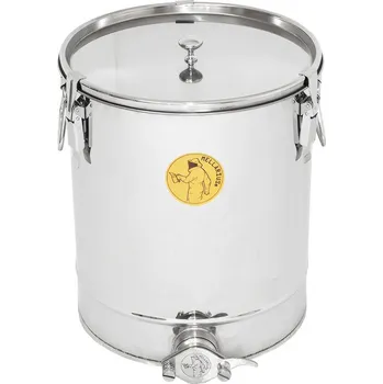 Stáčecí nádoba Mellarius OptiLine 35 kg - nerez kohout TV