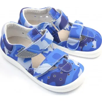 Dívčí sandály Beda Barefoot sandály Blue Military EUR 25