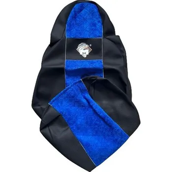 Potah sedadla Autopotahy textilní pro MAN TGX/S/M/L od 2020, černo-modrá barva (č. 154)