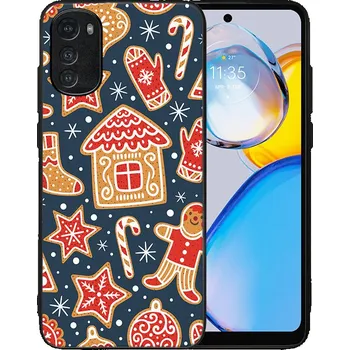 Vánoční dekorace VSECHNONAMOBIL 78337 MY ART Kryt s vánočním designem Motorola Moto E32 / E32s CHRISTMAS (069)