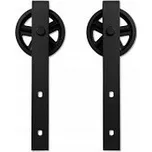 Satos Posuvné kování RETRO 11 ESO černá mat jednokřídlé