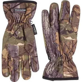 Módní doplněk JACK PYKE Rukavice prstové Thinsulate™ fleece ENGLISH OAK M ENGLISH OAK
