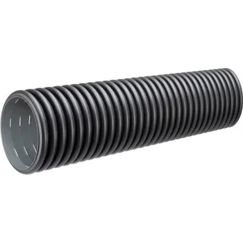 Vodovodní potrubí Frankische FRÄNKISCHE STORMPIPE TP trubka DN100, v tyčích, PE-HD, černá