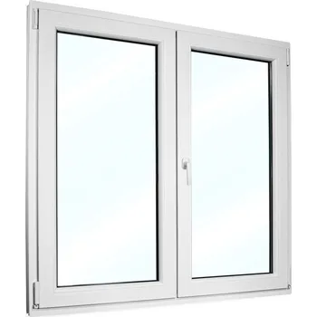 Okno SkladOken.cz Bílé Pravé 150x150 cm