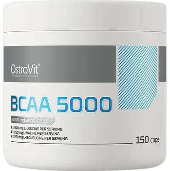 Aminokyselina OstroVit BCAA 5000 MG - BCAA 5000 MG (150 Kapsla)
