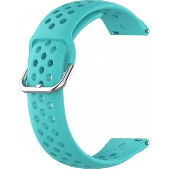 Řemínek na hodinky BSTRAP | BStrap Silicone Dots reminek na Huawei Watch GT2 42mm, teal (SSG013C0807)