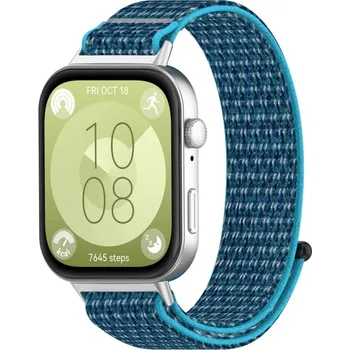VSECHNONAMOBIL 77213 NYLON Řemínek Huawei Watch Fit 3 modrý
