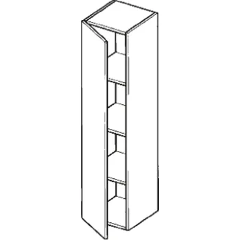 Koupelnový nábytek Závěsná skříňka Briks WB150 L,P