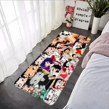 Koberec Koberec do koupelny měkký dekorace domova - z18,60 x 180 cm (jak je znázorněno)