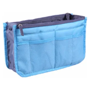 Organizér na kosmetiku Organizér do kabelky světle modrý
