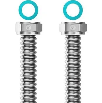 Vodovodní potrubí Merabell READY! trubka s koncovkami G3/4"-G3/4", 0,6m, voda, plyn, nerez ocel