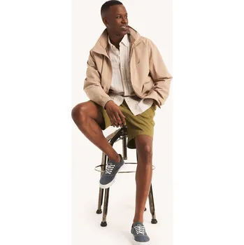 Pánská větrovka NAUTICA pánská lehká bunda Rainbreaker hnědá M