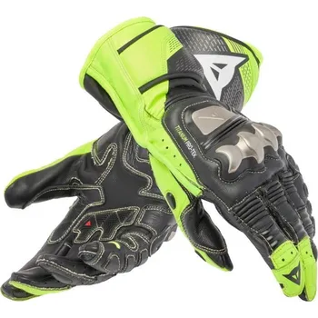 Moto rukavice Dainese Dainese FULL METAL 7 profi závodní rukavice fluo-žluté/černé vel.M M