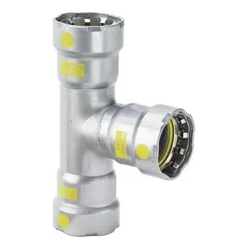 Instalatérský materiál Viega T-kus Megapress G 2"x1"x2" HNBR, ocel / pozinkovaný, PLYN 739720