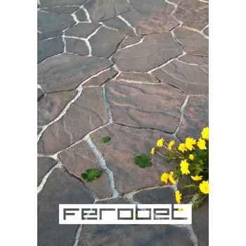 Dlažba FEROBET Zámková dlažba CAMINO 6 cm Mocca