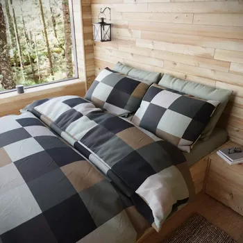 Povlečení Kvalitex Povlečení viskóza WOODY collection 140x200, 70x90cm DION