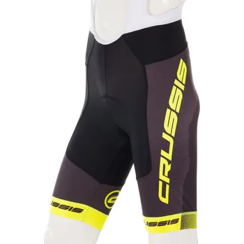 Cyklistické oblečení CRUSSIS CSW-068 černé/fluo žluté