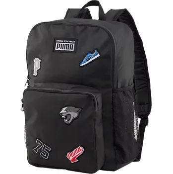 Sportovní batoh Batoh Puma Unisex Patch Backpack Black černá
