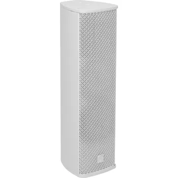 Reprobox Omnitronic ODC-224T, venkovní sloupový reproduktor bílý