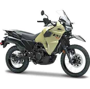 Hračka Maisto - Motocykl, Kawasaki KLR® 650, Khaki černá, 1:18