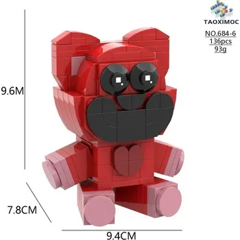 ostatní stavebnice Poppy Playtime Smiling Critters stavebnice - figurky Barva: 6