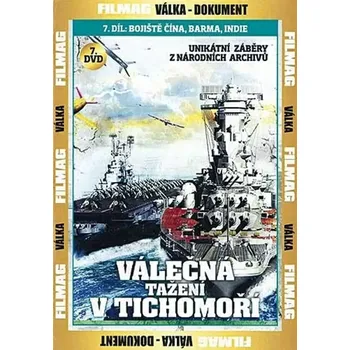 DVD film Válečná tažení v Tichomoří VII. DVD