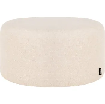 Otoman Noo.ma Pouf Folk Low, cream beige