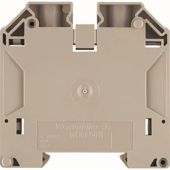 Rozvaděč WEIDMÜLLER Svorka Weidmuller WDU 50N IR BL průchozí 1422440000