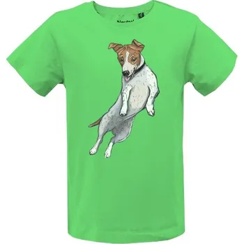 Pánské tričko Tričko s potiskem Jack Russel Teriér lítá dětské