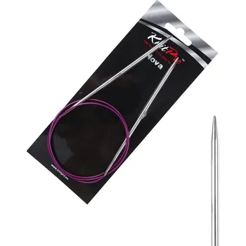 Kruhové kovové jehlice Nova Metal 80 cm 3,25 mm