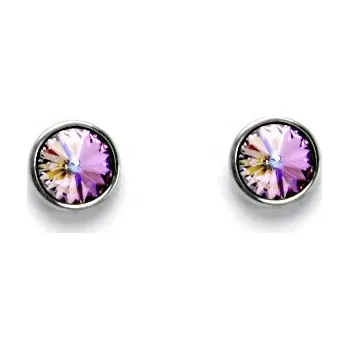 Náušnice Stříbrné náušnice Swarovski Vitrail light - NŠ1336 (Stříbrné náušnice Swarovski )