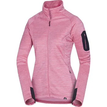 Dámská mikina Northfinder Dámská fleecová mikina melanžová BERTHA, coral, XS