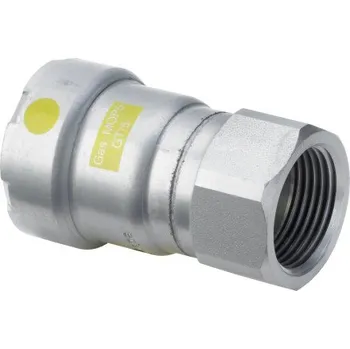 Stavebniny Viega MEGAPRESS G 4612 přechodový kus 3/4"x3/4", s vnitřním závitem, lisovací, plyn, uhlíková ocel