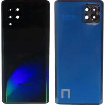 Telefonní příslušenství Samsung Galaxy A42 5G zadní kryt černý + sklíčko kamery
