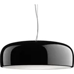 Flos F1367030 Smithfield S Pro, leskle černé závěsné svítidlo, 45W LED 2700K stmívatelné, prům. 60cm