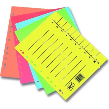 Archivační box rozlišovač karton A4, 100ks - zelená