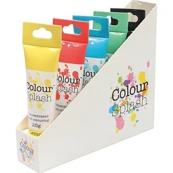 Potravinářské barvivo Colour Splash Sada gelových barev 5x 25 g