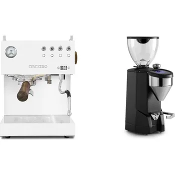 Kávovar Ascaso Steel DUO PID, White&Wood + Rocket Espresso SUPER FAUSTO…