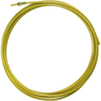 Příslušenství ke svářečce ABICOR BINZEL Teflonová trubička BINZEL - 1,4-1,6 mm - žlutá - 2,7 x 4,7 x 3500 mm 126.0039