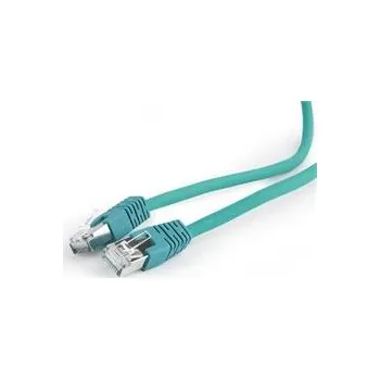 Počítač Gembird PP6A-LSZHCU-G-1M patch, S/FTP Cat. 6A LSZH, 1m, zelený