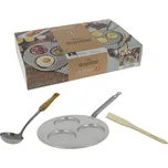 De Buyer | lívanečník, MINERAL B, SET BRUNCH (Sada na palačinky, MINERAL B, stěrka, nerezová naběrčka)