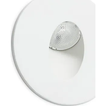 Bodové svítidlo Indeluz Ligur Round LED zápustné svítidlo bílé