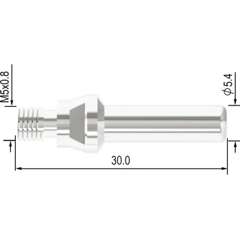 Příslušenství ke svářečce PARKER TORCHOLOGY Elektroda SCP 40/60, PT-60, HS-60 - dlouhá 5063